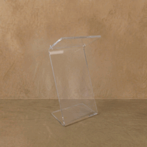 Atril de acrílico