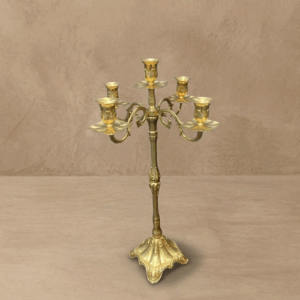 Candelabro dorado