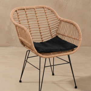 Silla individual ratán