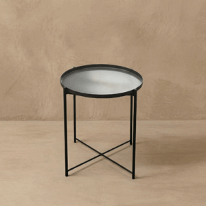 Mesa de arrime negra