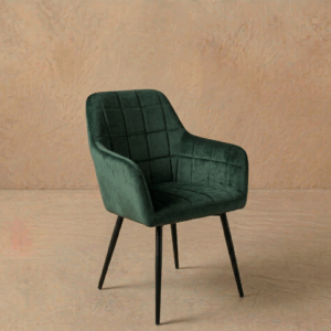 Butaca terciopelo verde