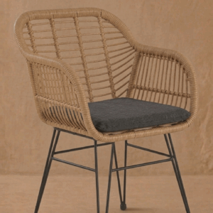 Silla individual ratán