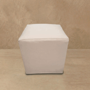 Pouff individual funda beige
