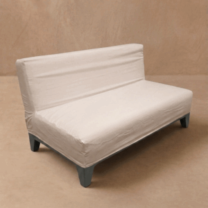 Sillon sin posabrazos funda beige