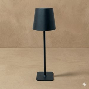 Lamparita mini recargable negra