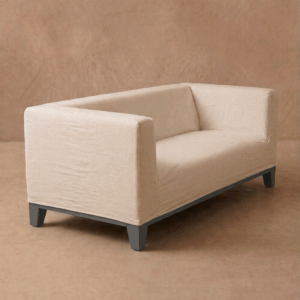 Sillon con posabrazos funda beige